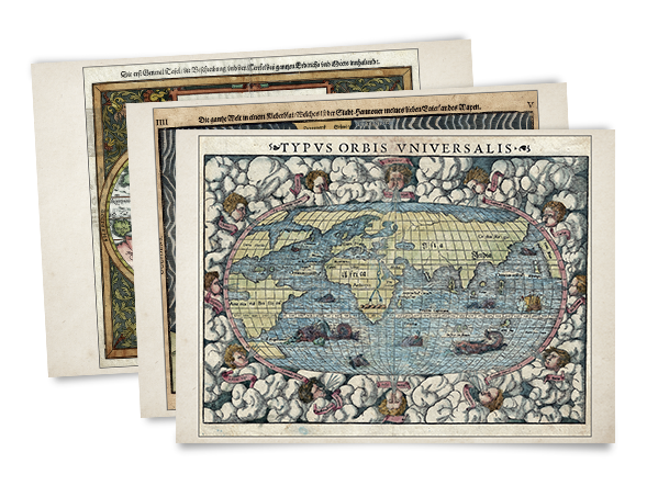 Coleo Folha O Mundo Pelos Mapas Antigo